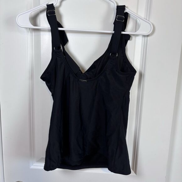 DKNY Women's 2 Piece Ruffled Tankini Swimsuit New with Tags - Picture 2 of 6